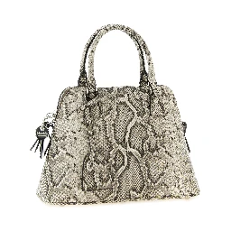 Gray Goatskin Shoulder Bag
