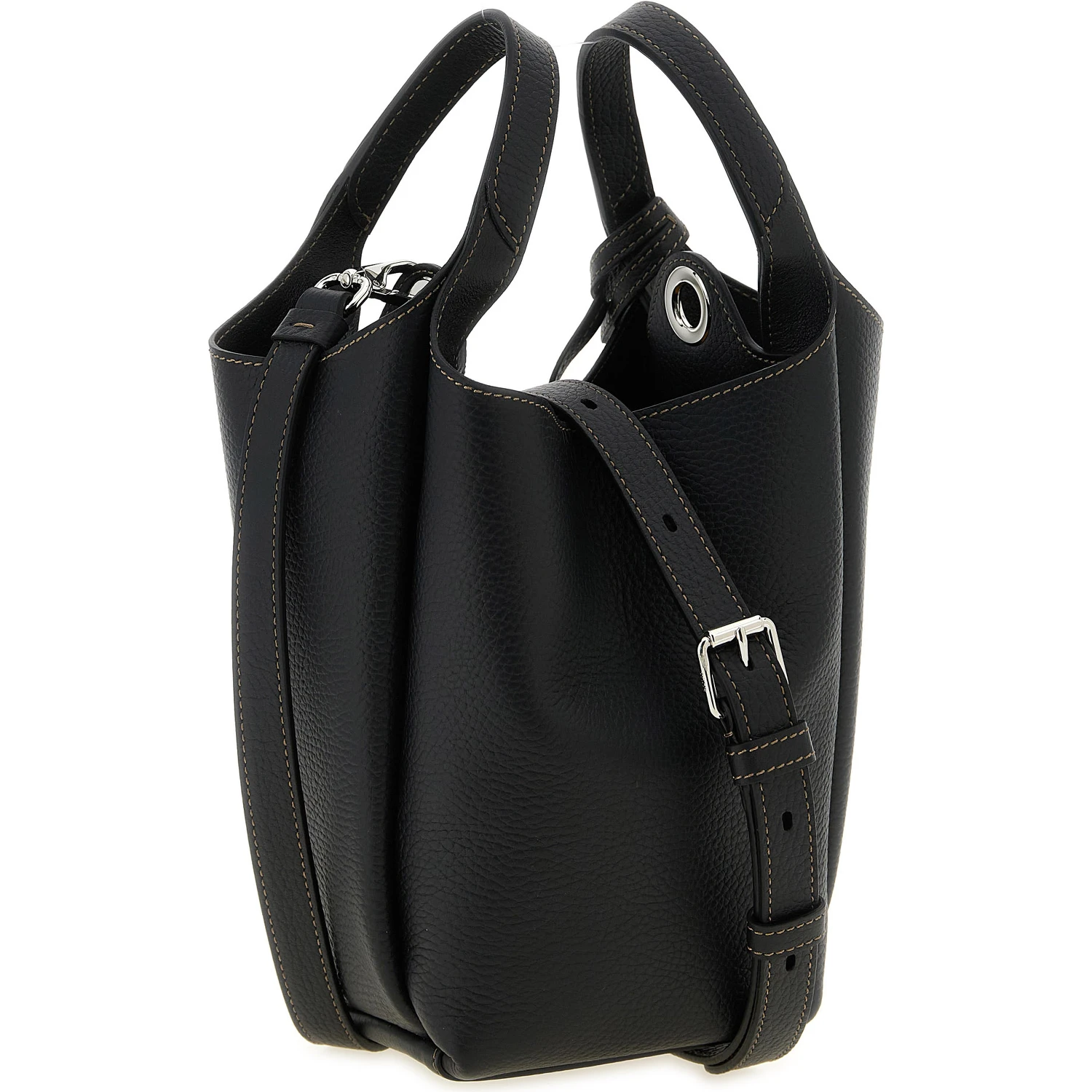Black Calfskin Handbag