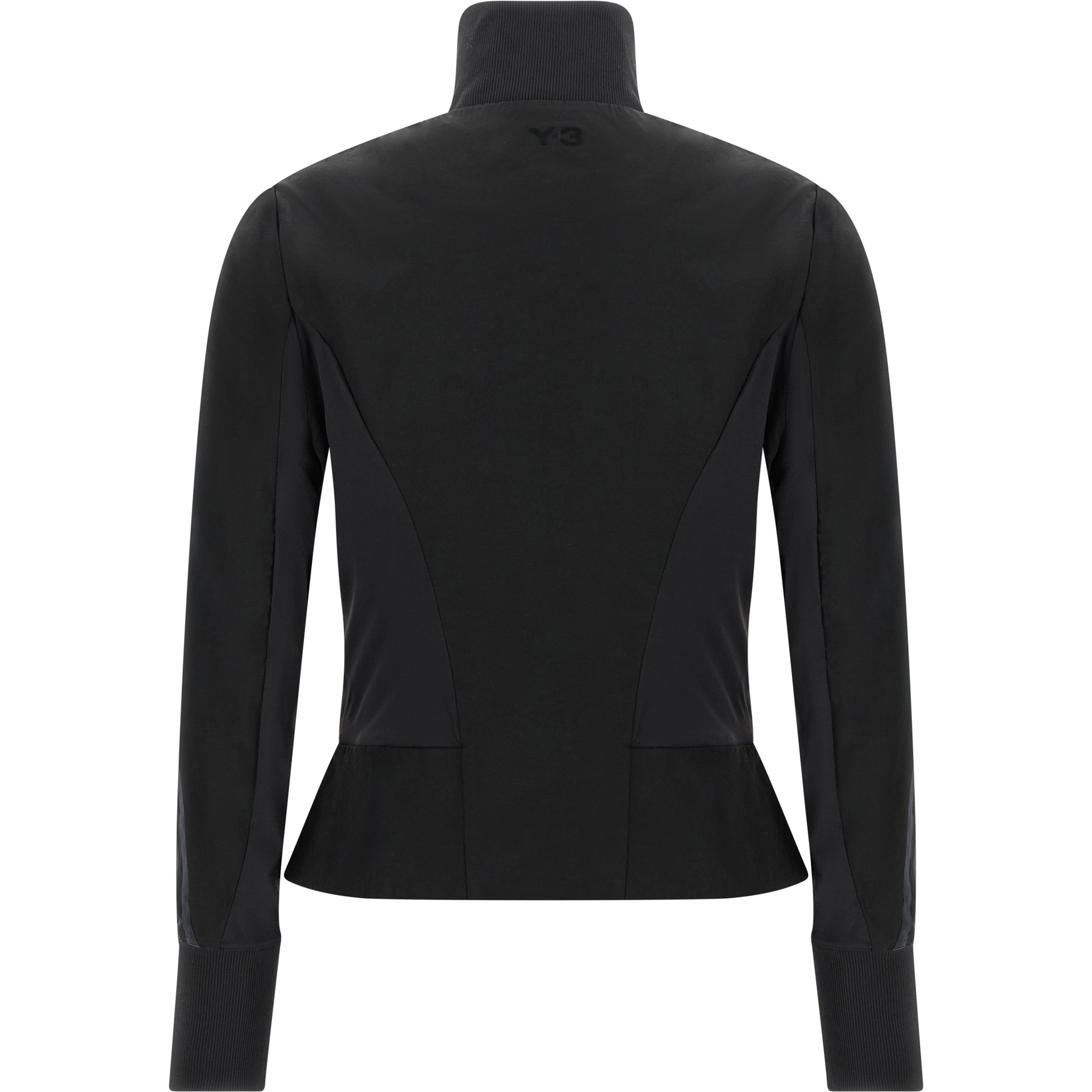Black Polyamide Sweatshirt