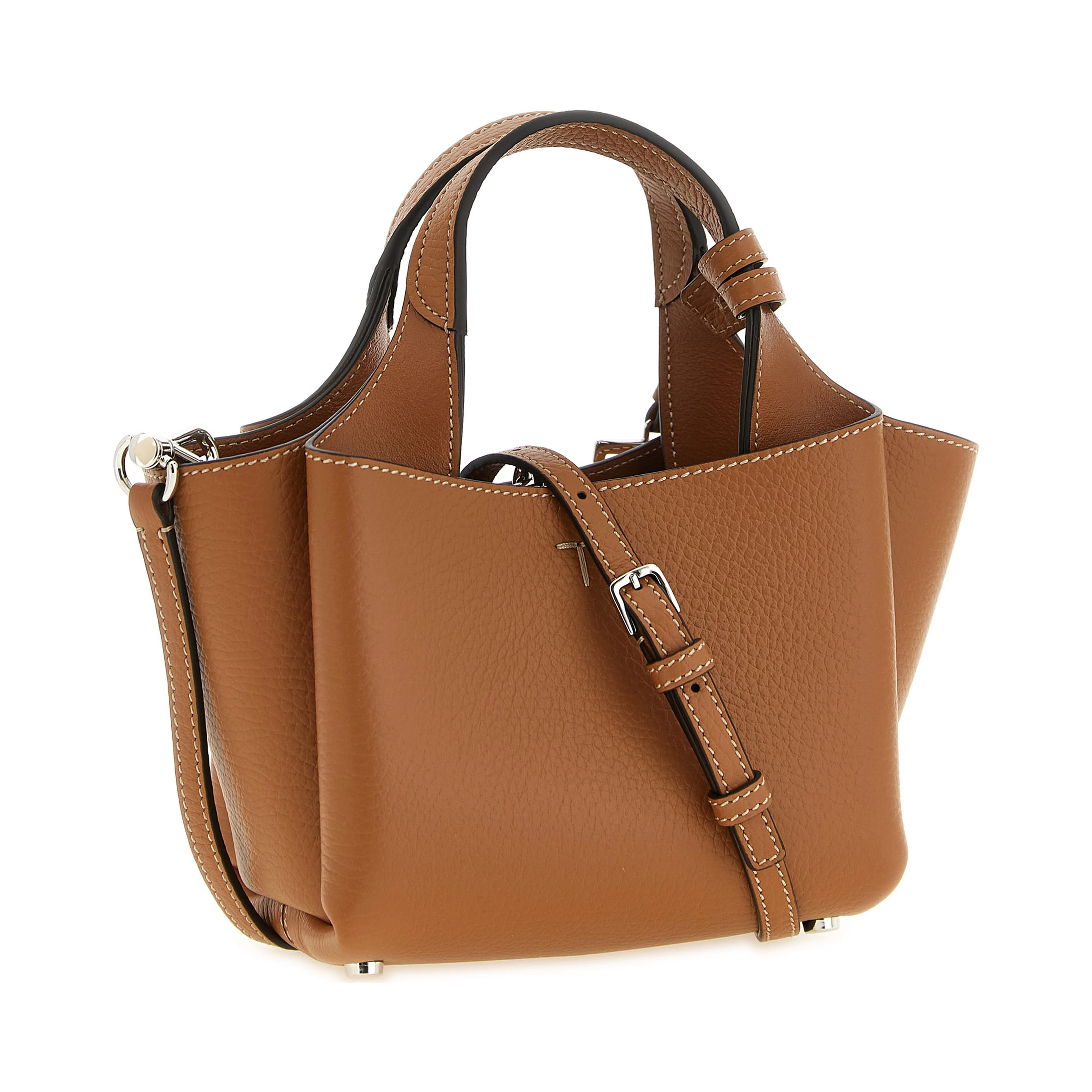 Brown Calfskin Handbag