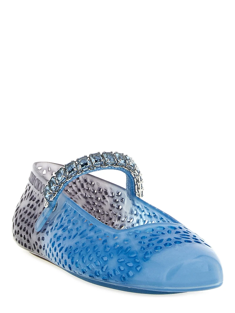 Blue Plastic Ballet Flats alternative