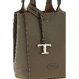 Bicolor Calfskin Handbag