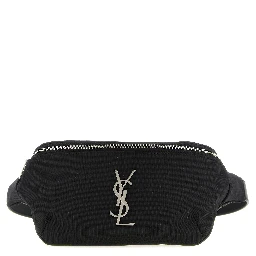 Black Lamb Leather Crossbody Bag