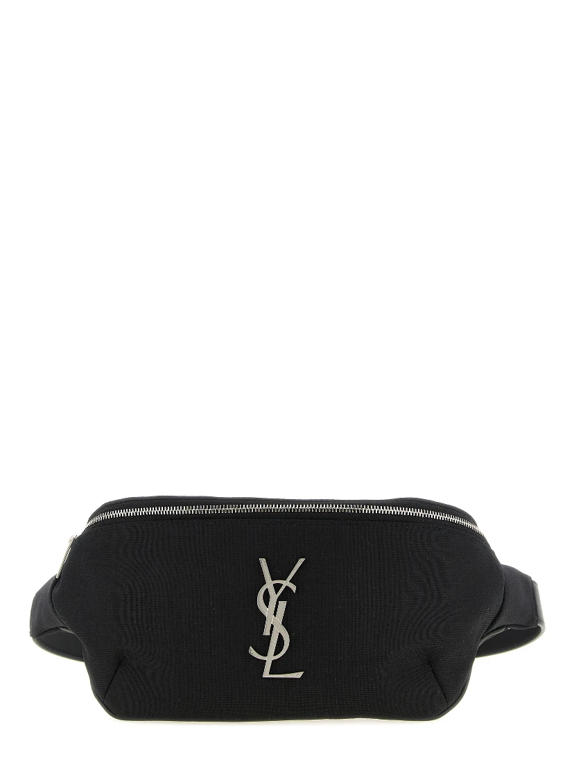 Black Lamb Leather Crossbody Bag