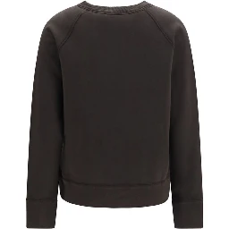 Black Cotton Sweatshirt