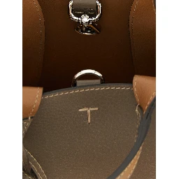 Bicolor Calfskin Handbag