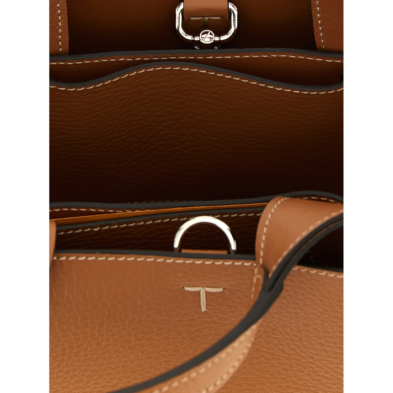 Brown Calfskin Handbag