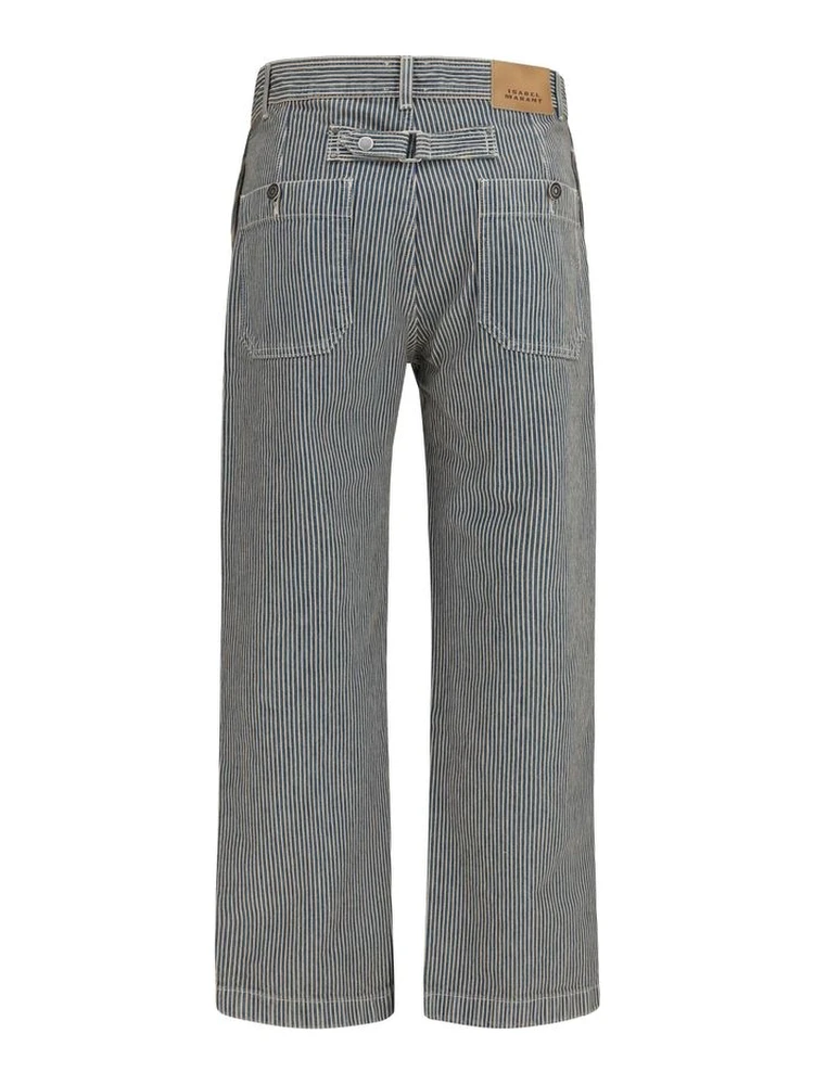 Blue Polyester Casual Pants alternative