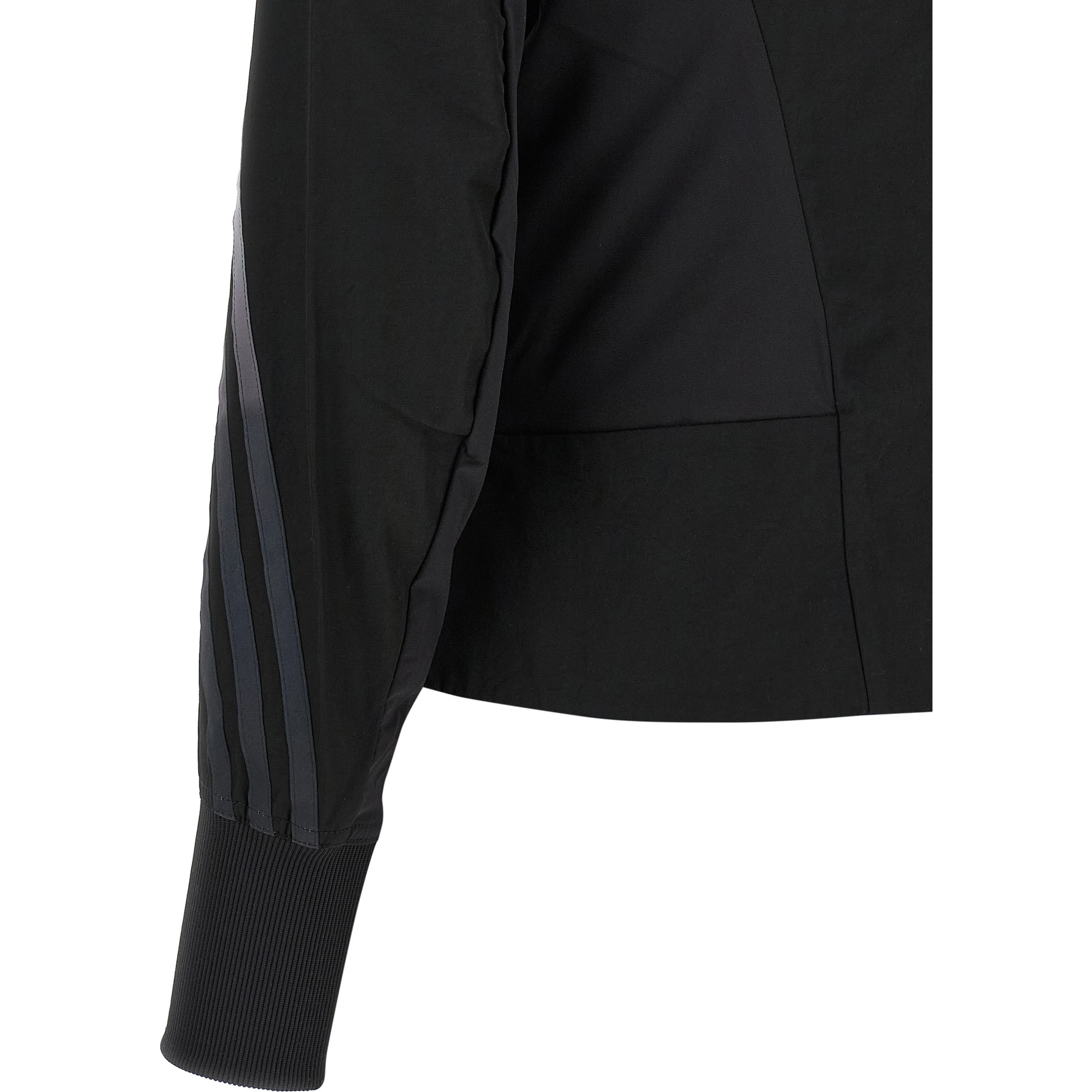 Black Polyamide Sweatshirt