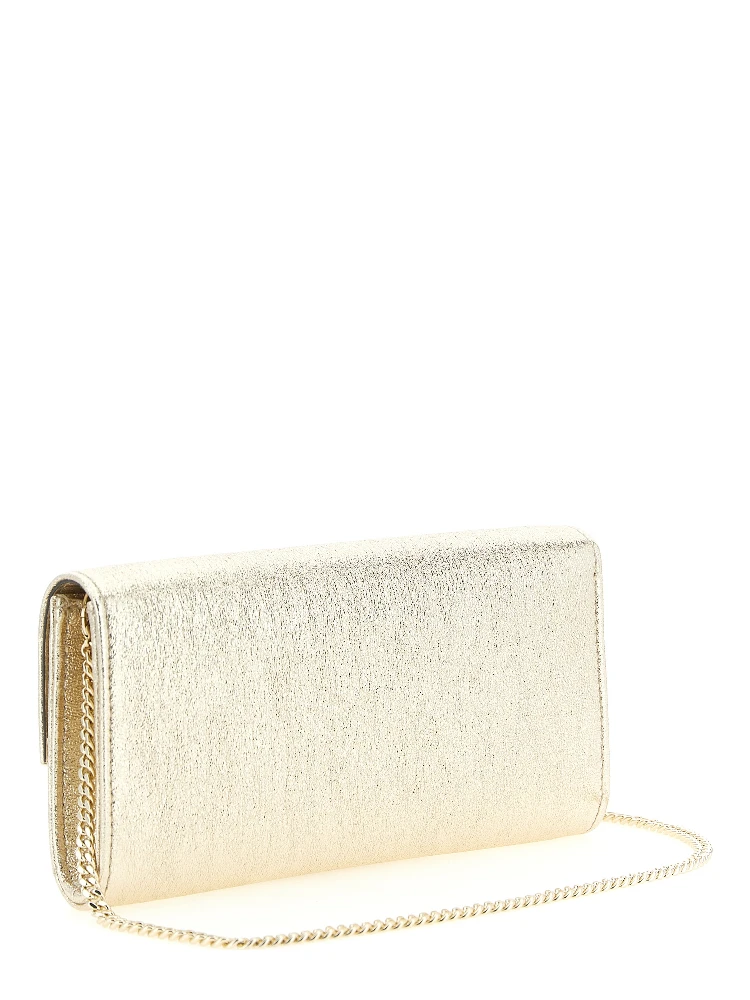 Gold Lamb Leather Clutch Bag alternative