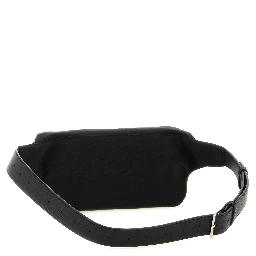 Black Lamb Leather Crossbody Bag
