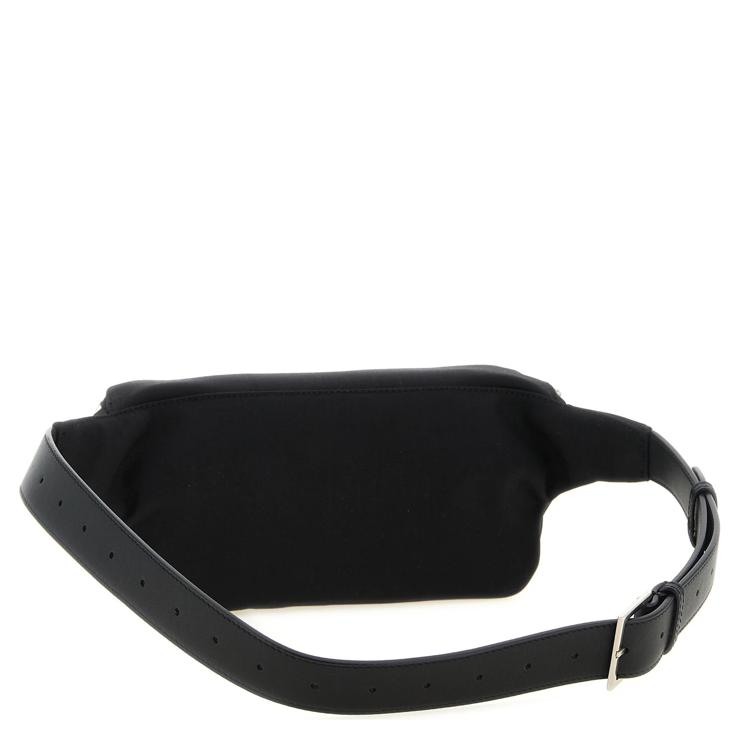 Black Lamb Leather Crossbody Bag