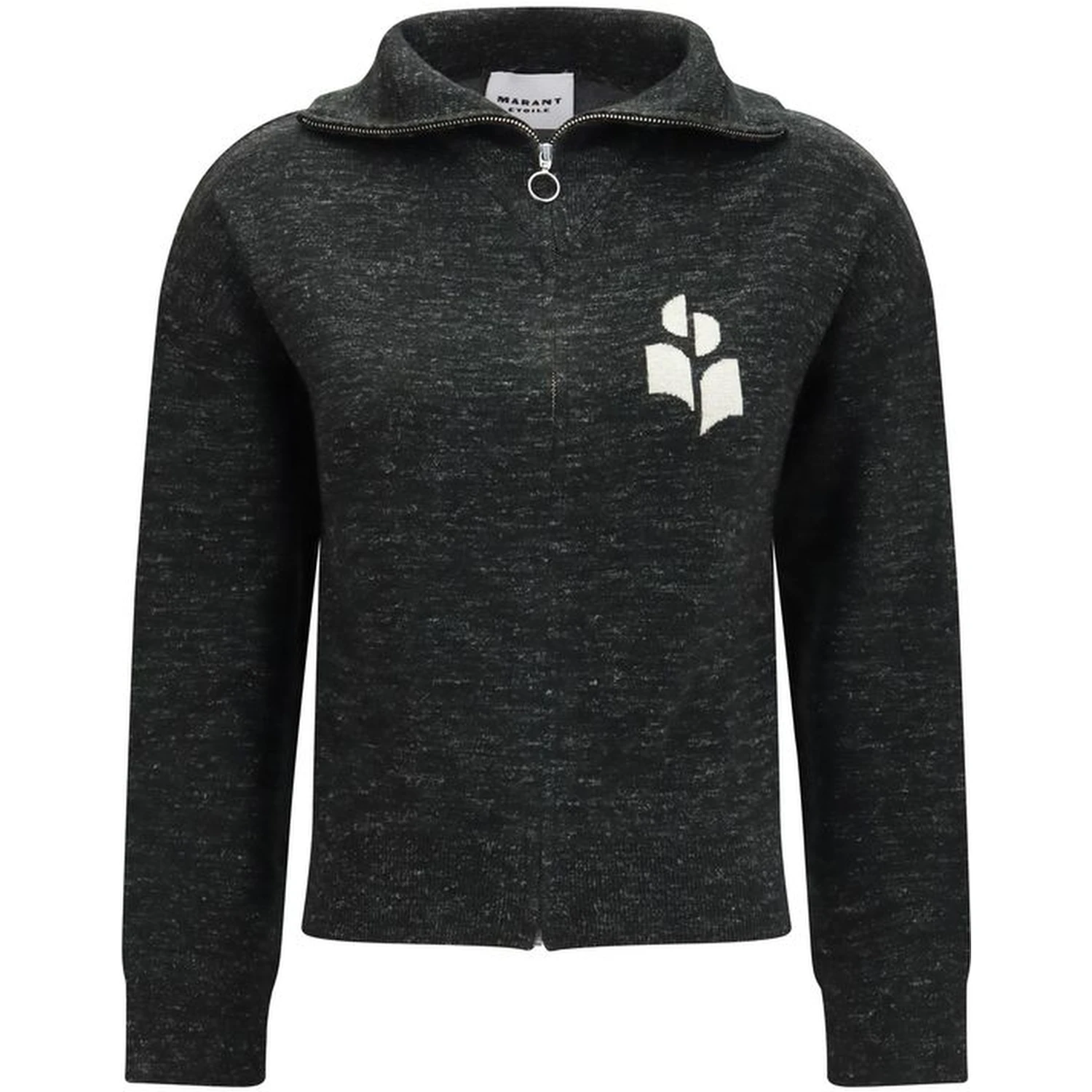 Black Viscose Sweatshirt