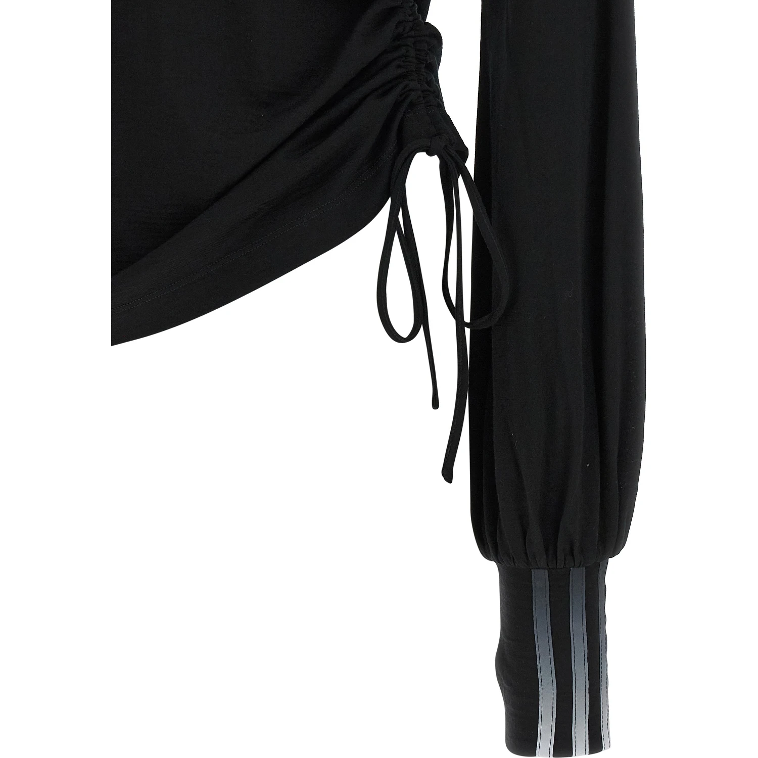 Black Merino Wool Sportswear