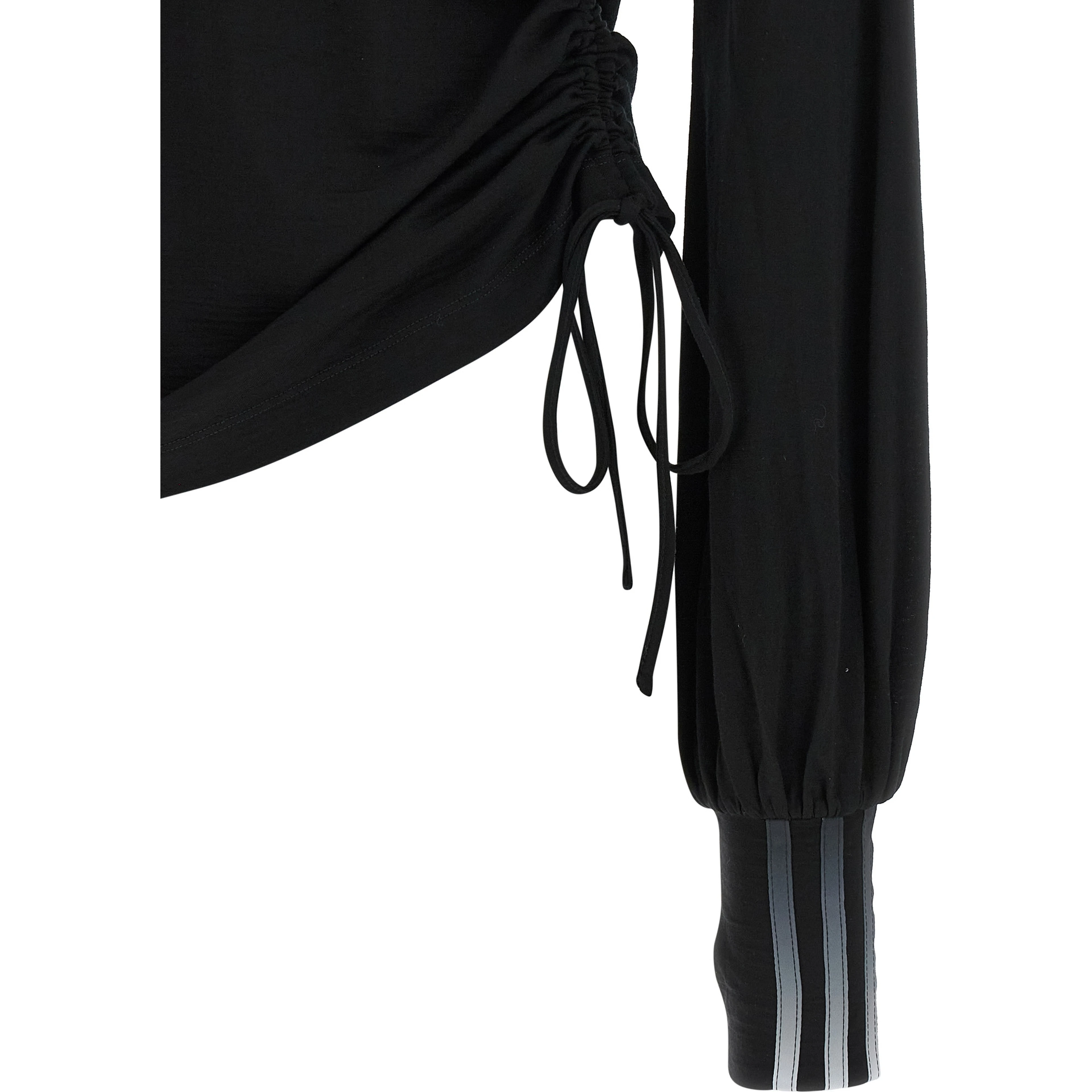Black Merino Wool Sportswear