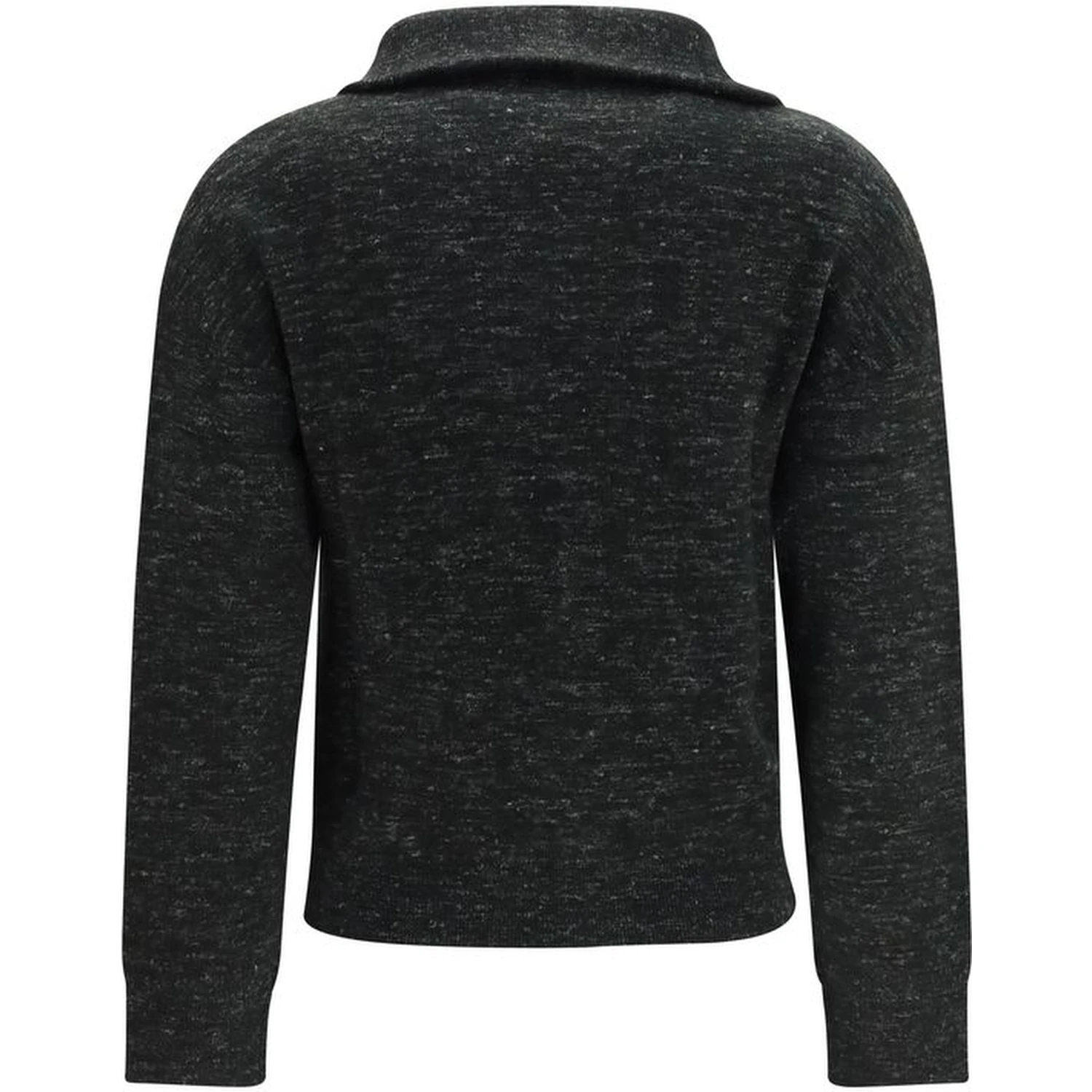 Black Viscose Sweatshirt