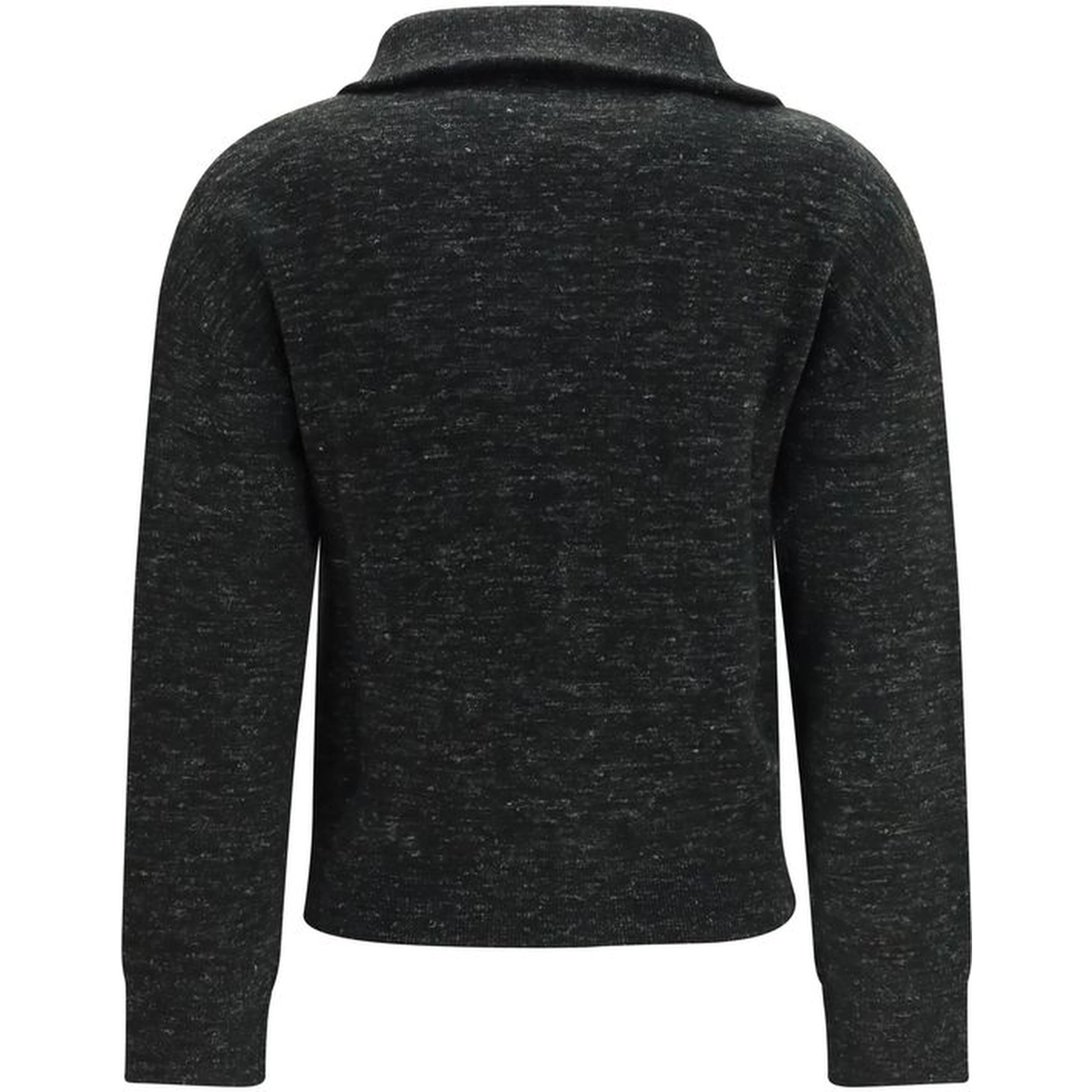 Black Viscose Sweatshirt