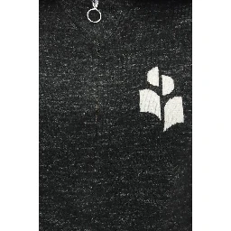 Black Viscose Sweatshirt