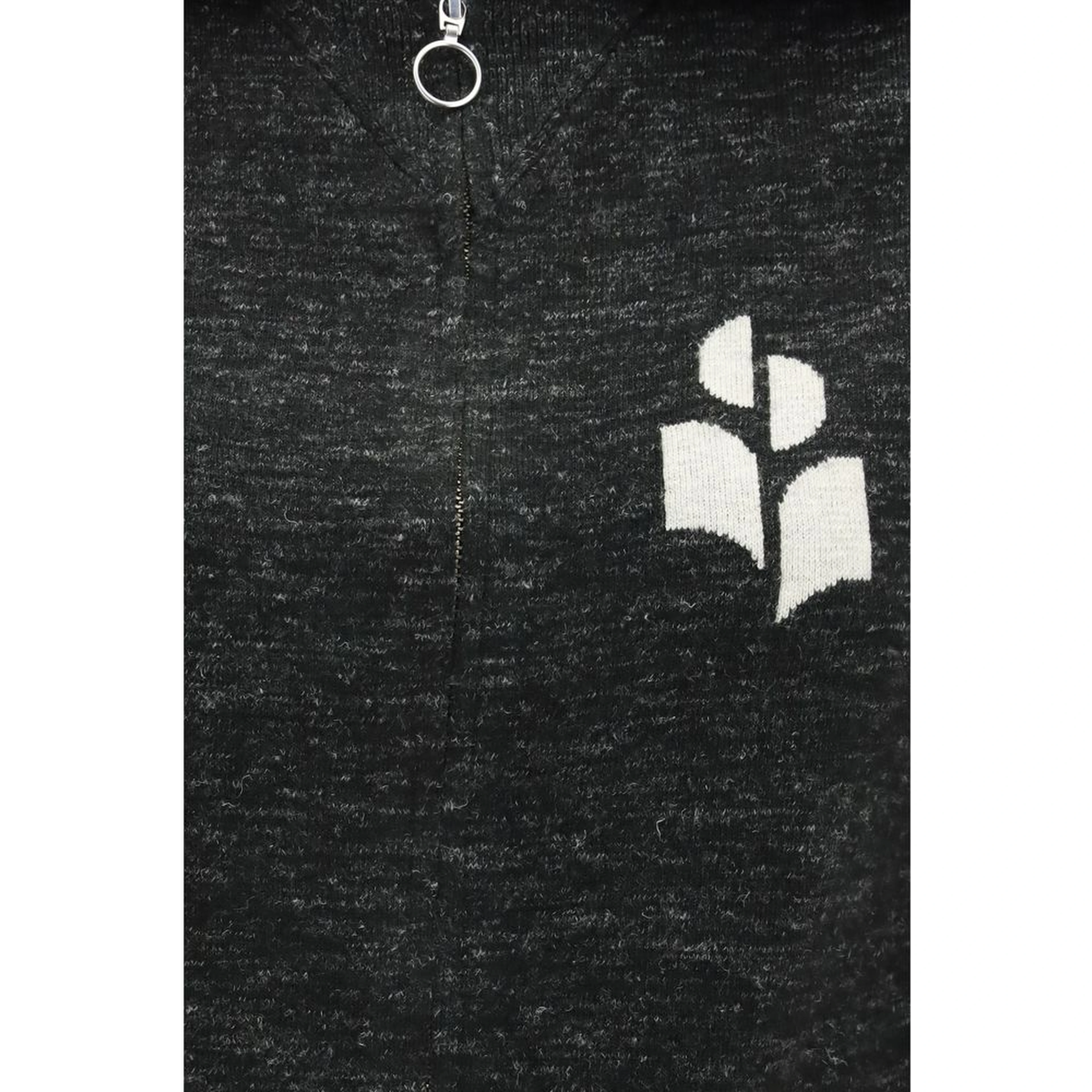 Black Viscose Sweatshirt