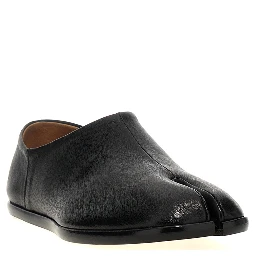Black Lamb Leather Ballet Flats