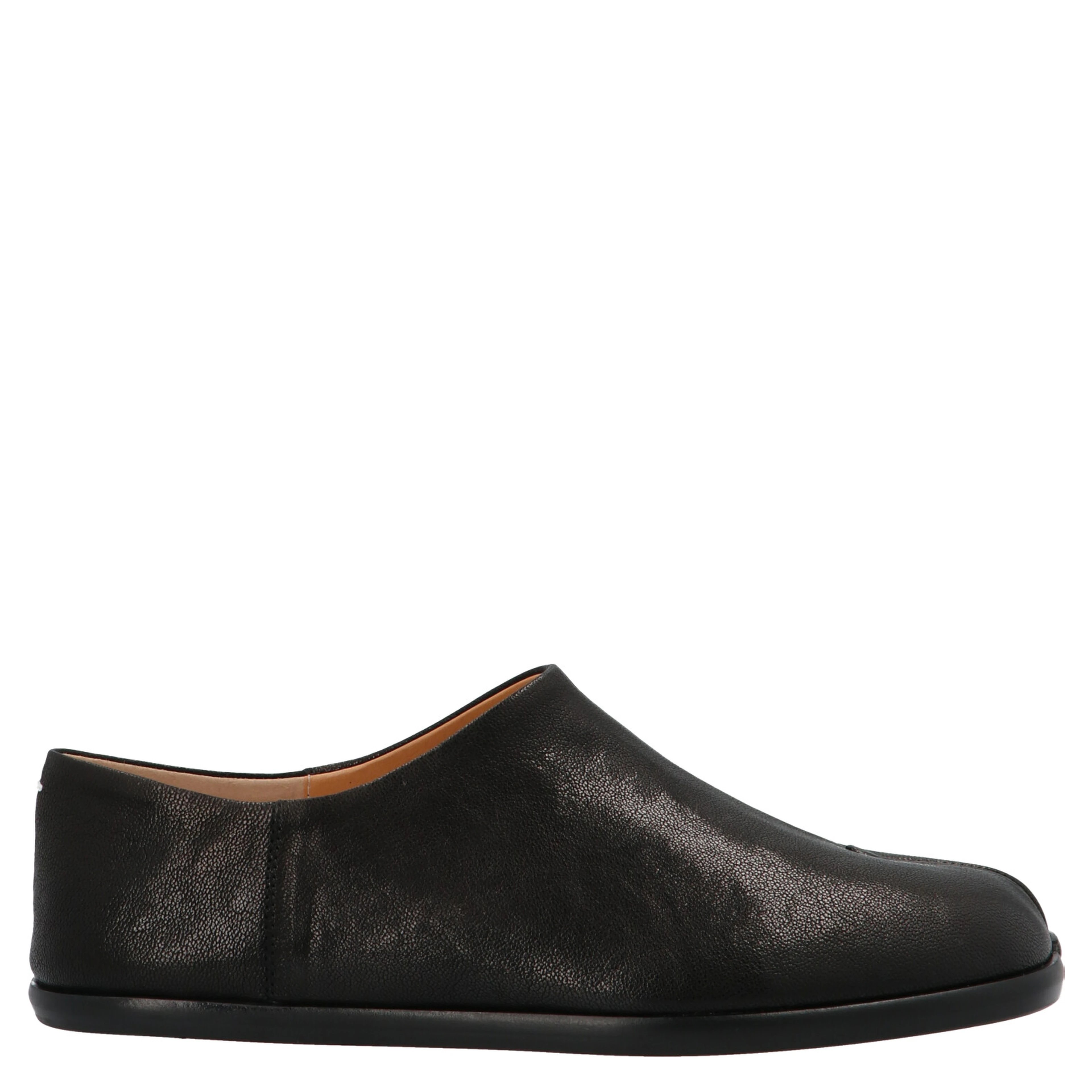 Black Lamb Leather Ballet Flats
