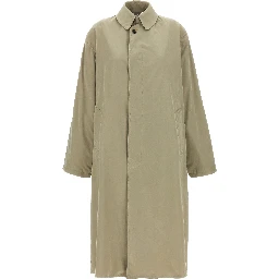 Bicolor Polyester Coat