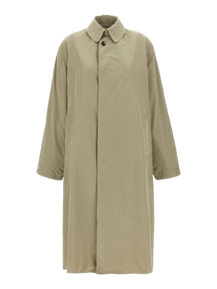 Bicolor Polyester Coat