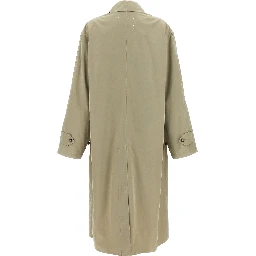 Bicolor Polyester Coat