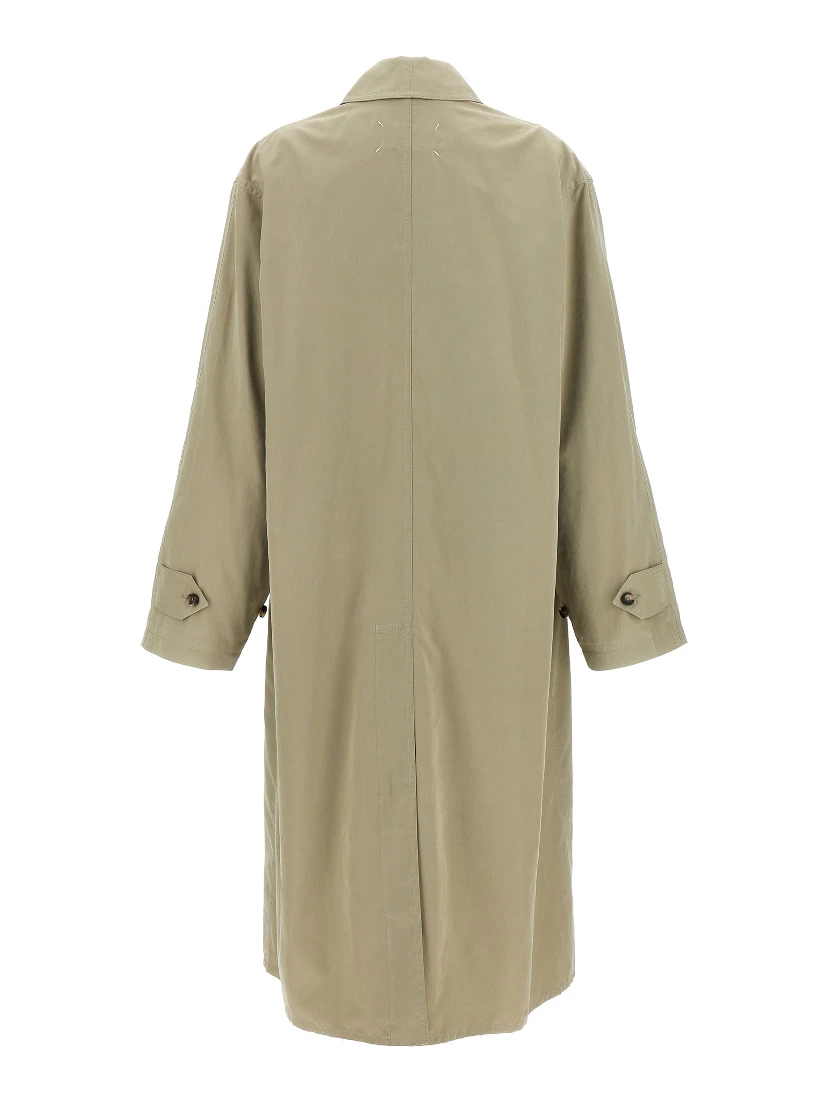 Bicolor Polyester Coat