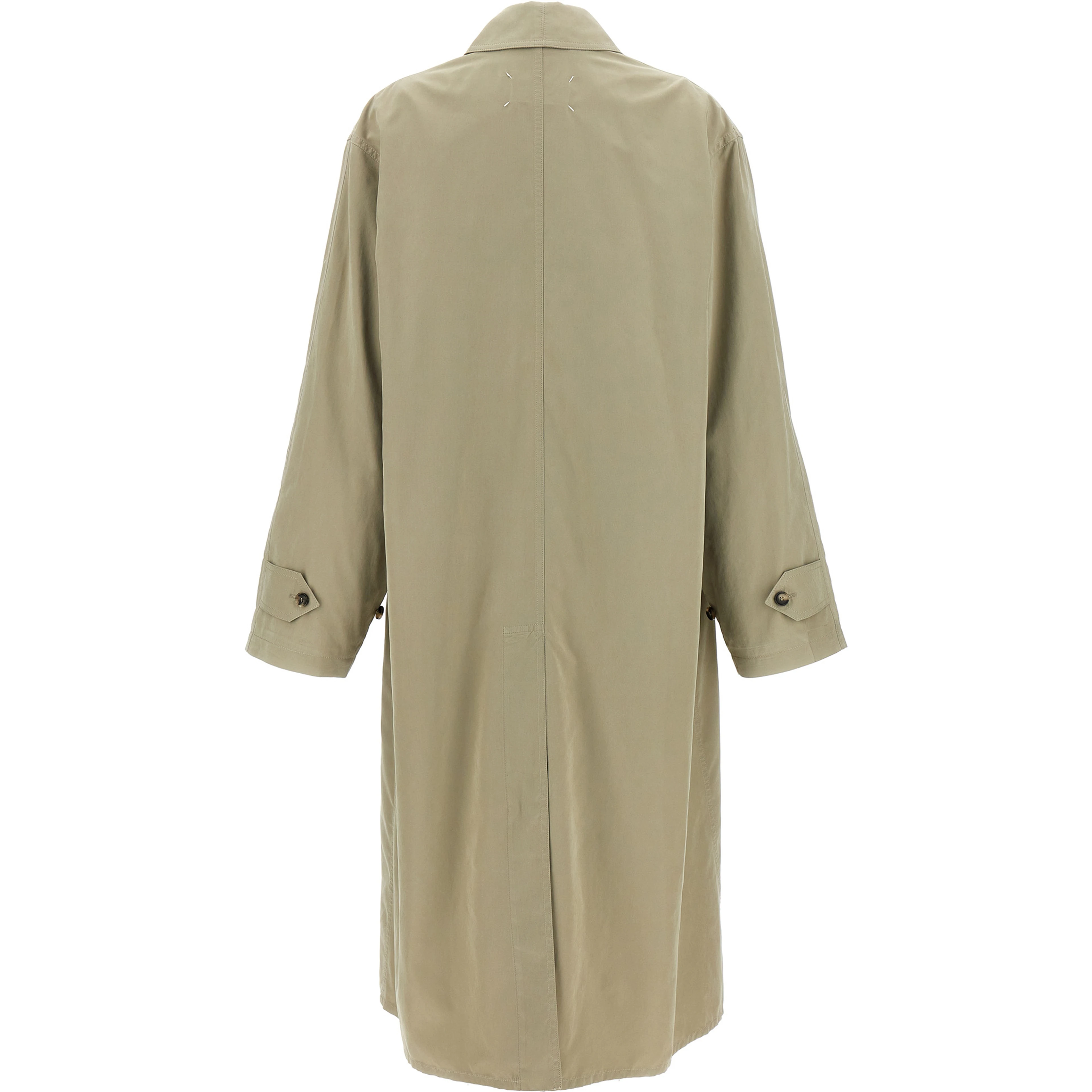 Bicolor Polyester Coat