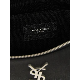 Black Lamb Leather Crossbody Bag