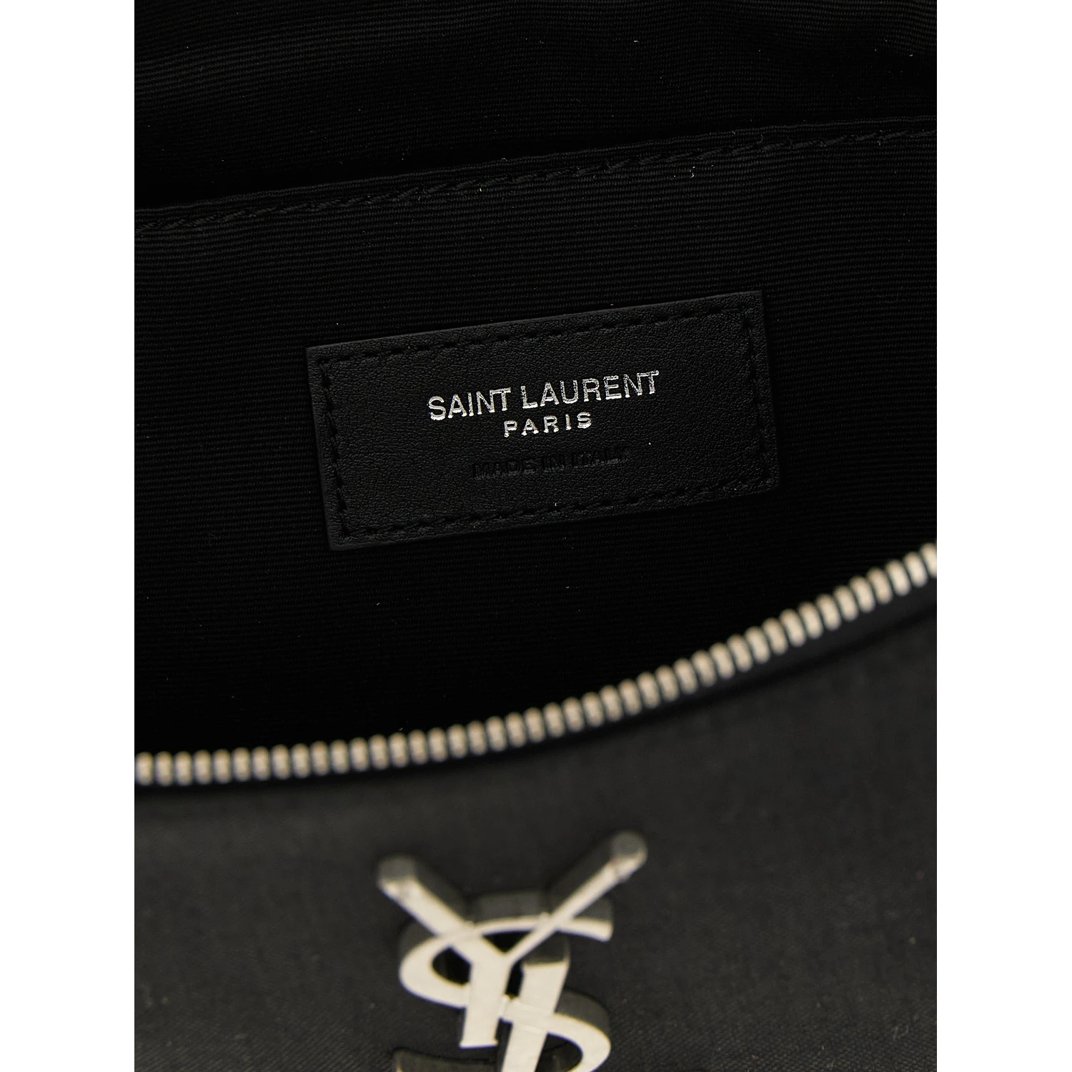 Black Lamb Leather Crossbody Bag