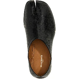 Black Lamb Leather Ballet Flats
