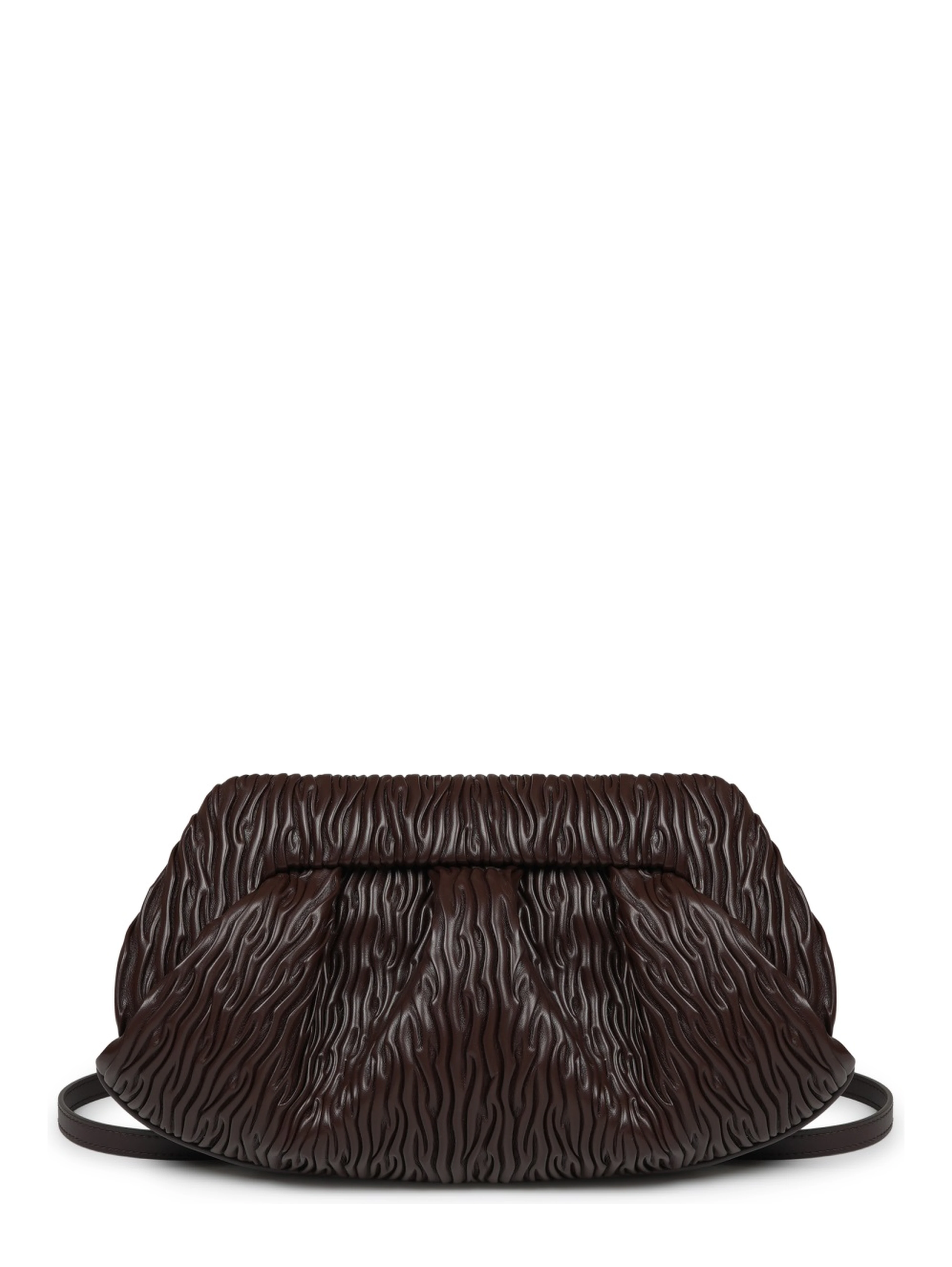 CLUTCH "BIOS" IN FIBRA DI MELA ARRICCIATA