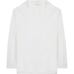 BLUSA IN MISTO LINO