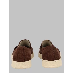 suede boat loafers