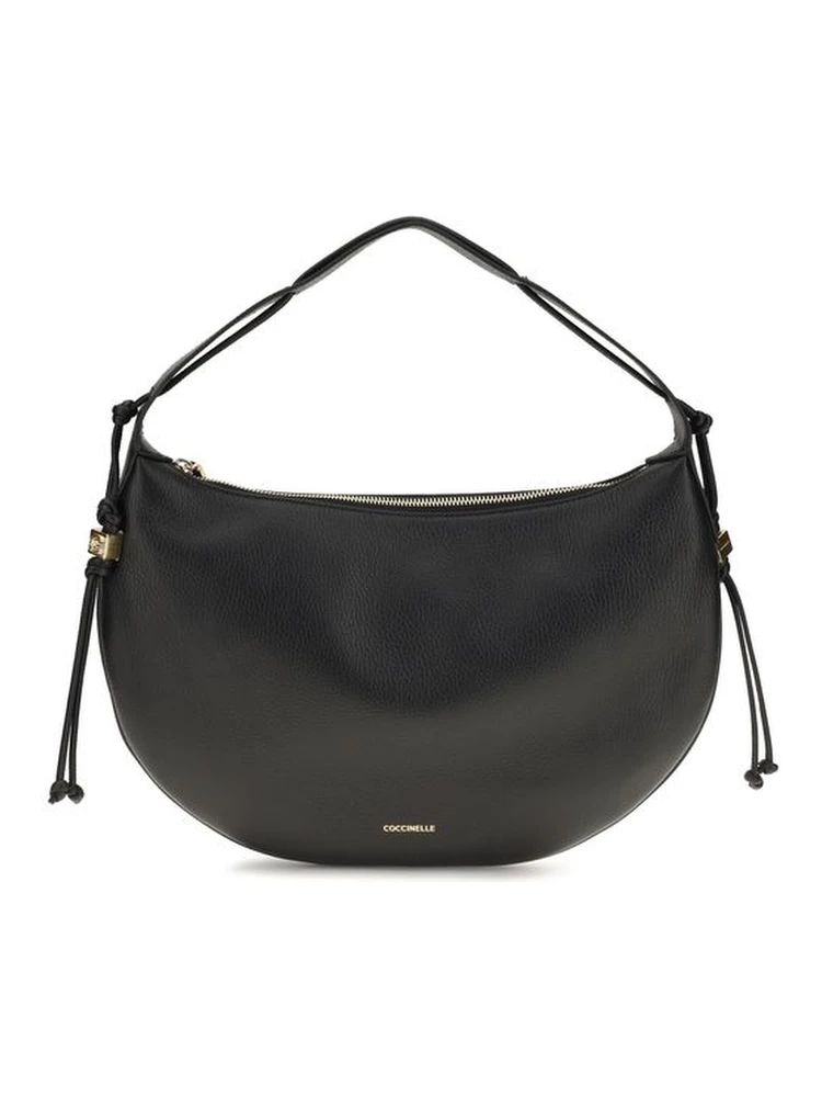 Black Calf Leather Bos Taurus Shoulder Bag
