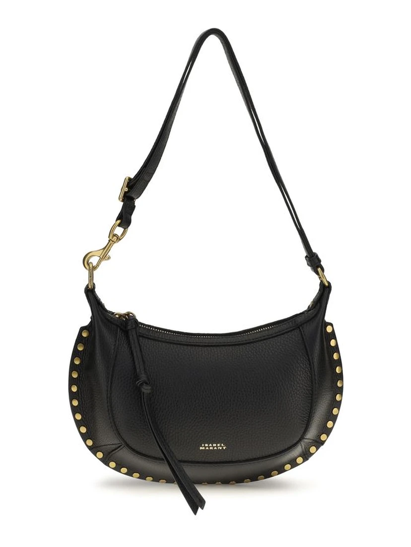 Black Calf Leather Bos Taurus Shoulder Bag