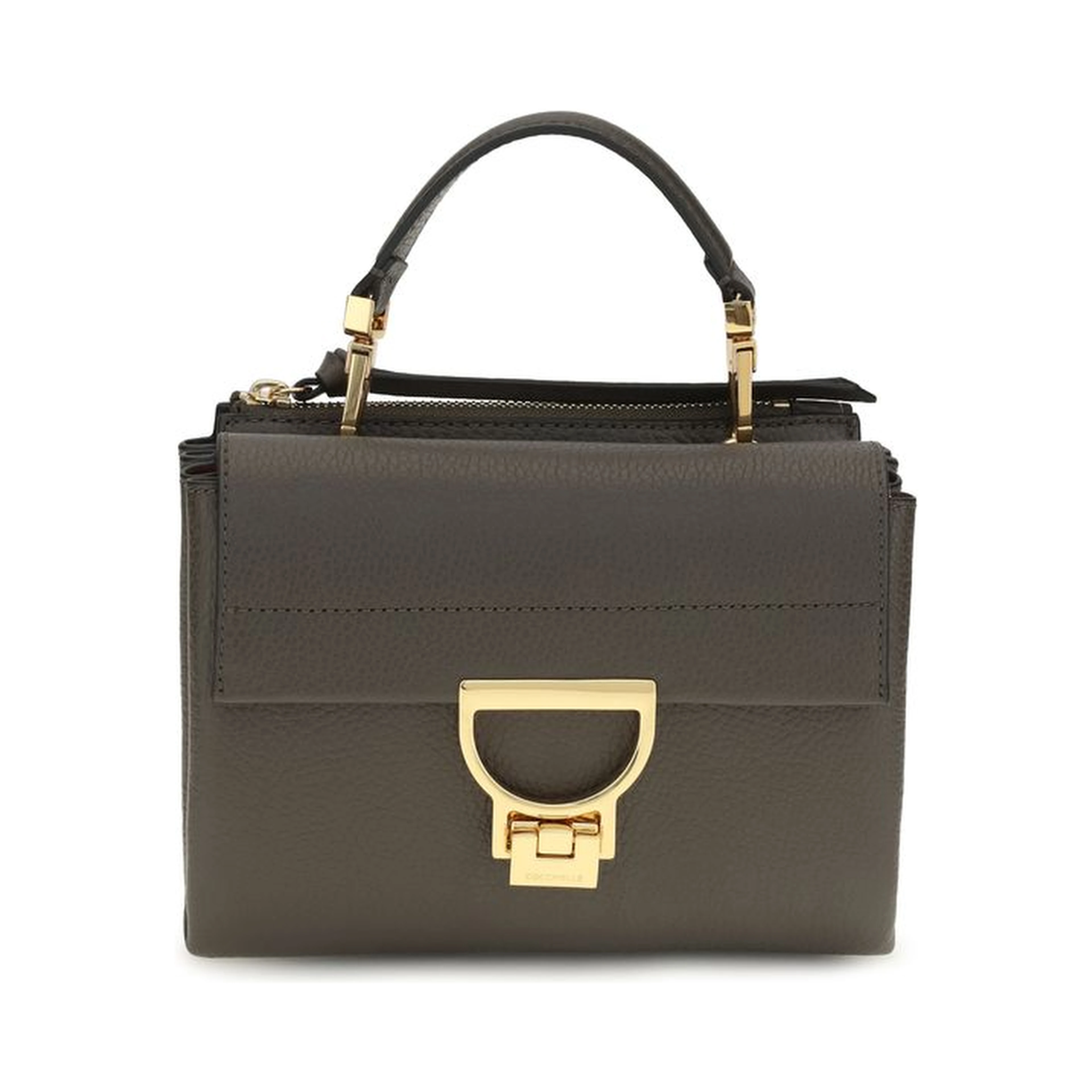 Brown Calf Leather Bos Taurus Handbag