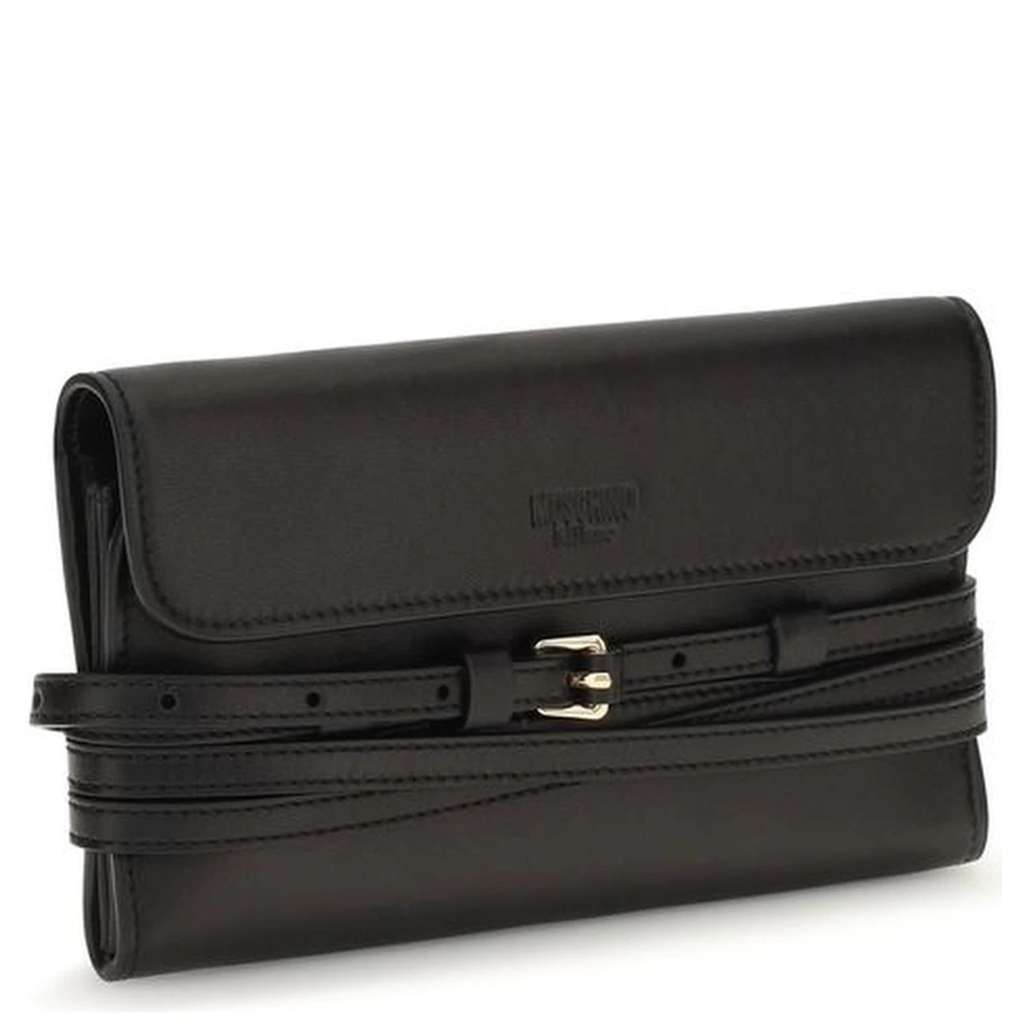 Black Goatskin Shoulder Bag