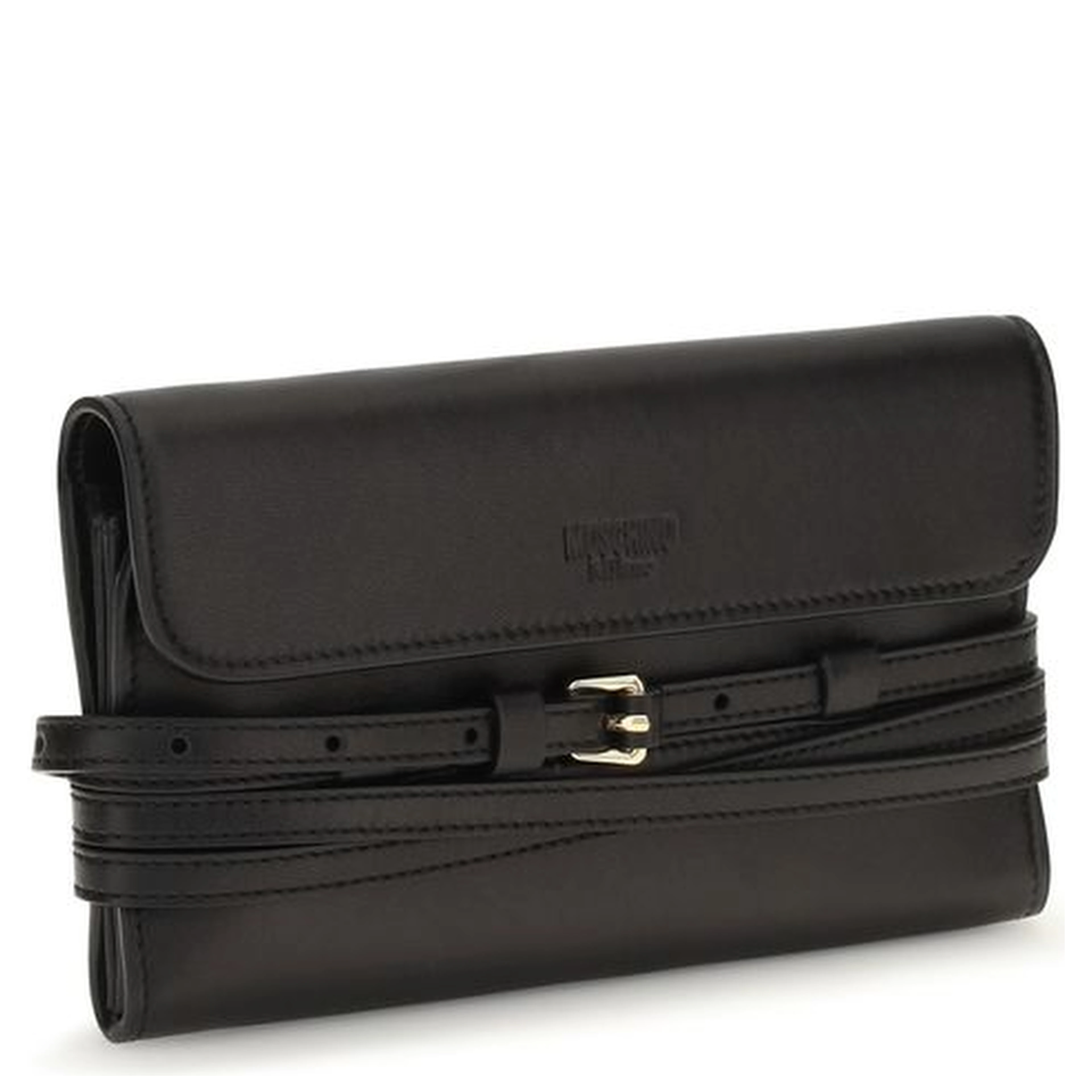Black Goatskin Shoulder Bag