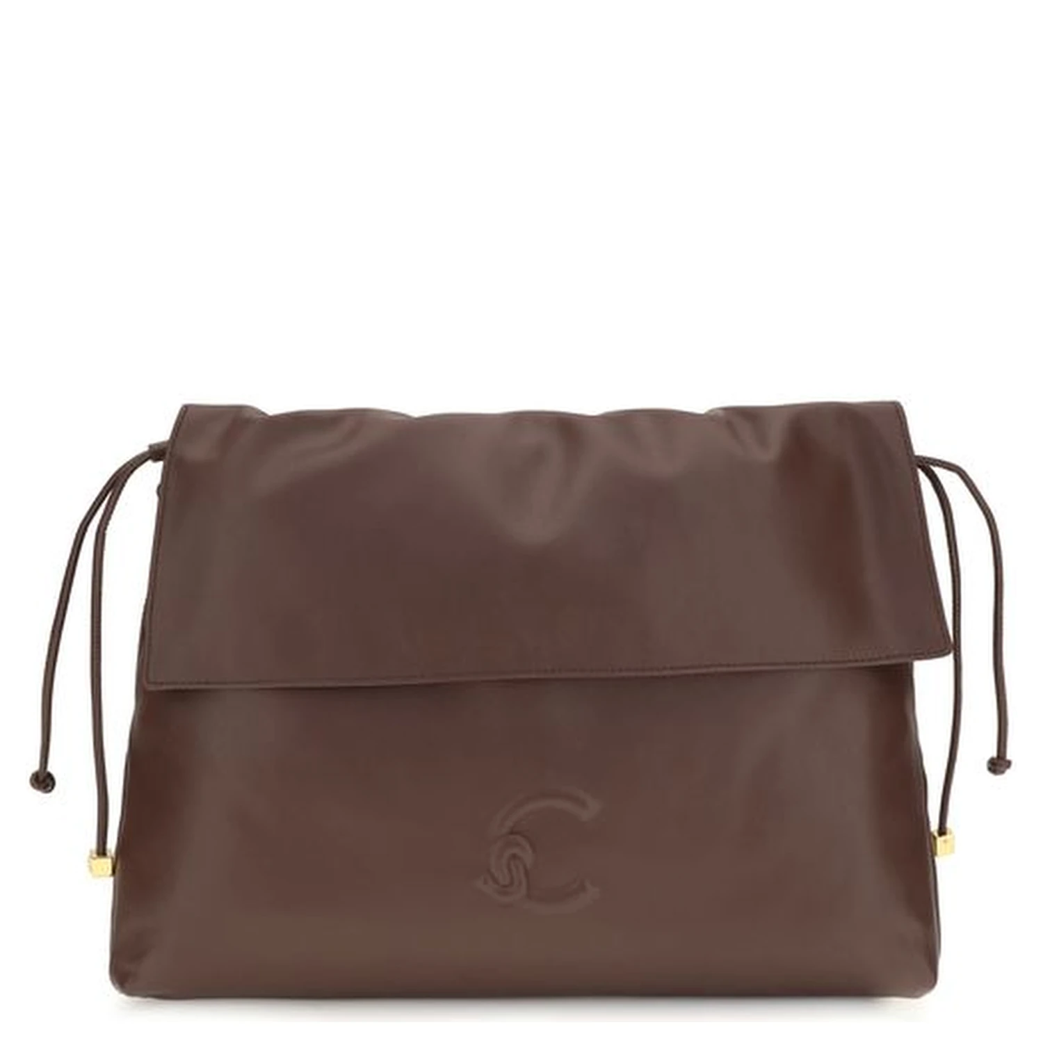 Brown Calf Leather Bos Taurus Shoulder Bag