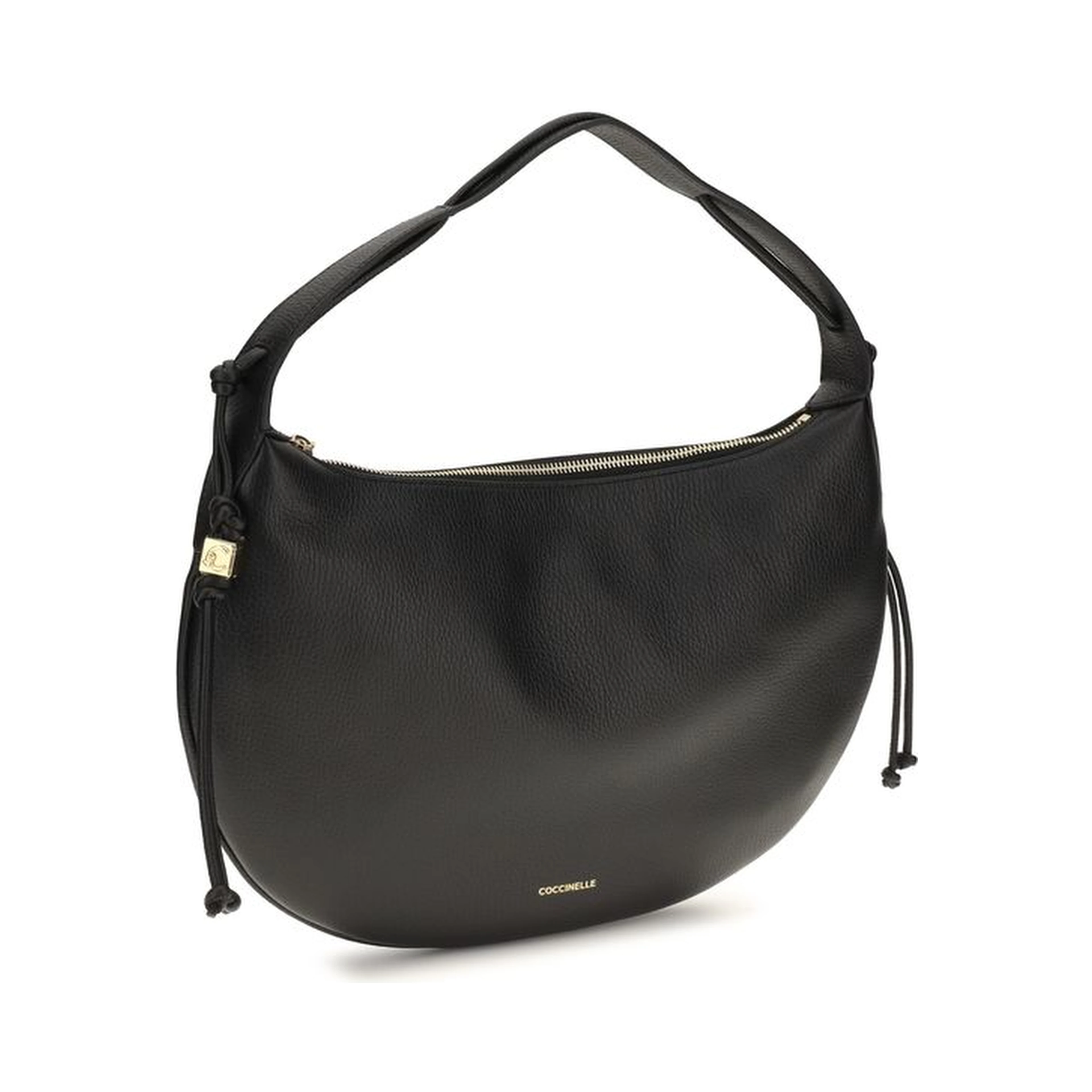 Black Calf Leather Bos Taurus Shoulder Bag