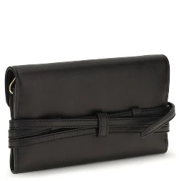 Black Goatskin Shoulder Bag