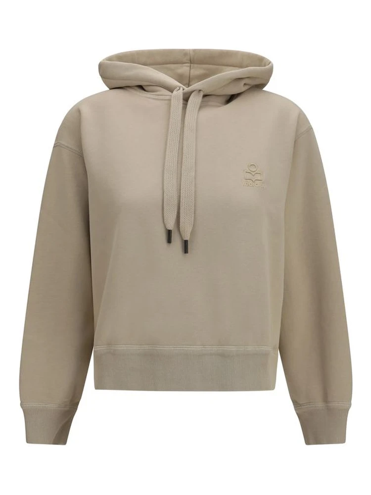 Beige Cotton Sweatshirt