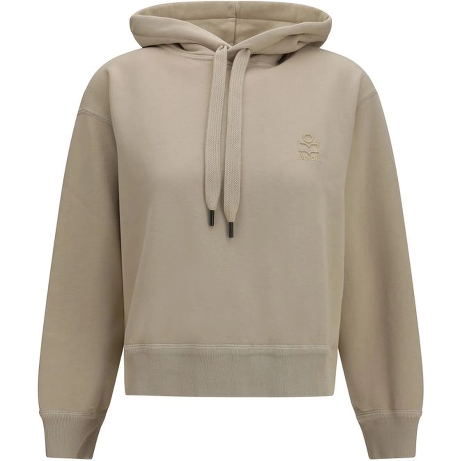 Beige Cotton Sweatshirt