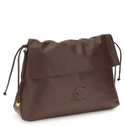 Brown Calf Leather Bos Taurus Shoulder Bag