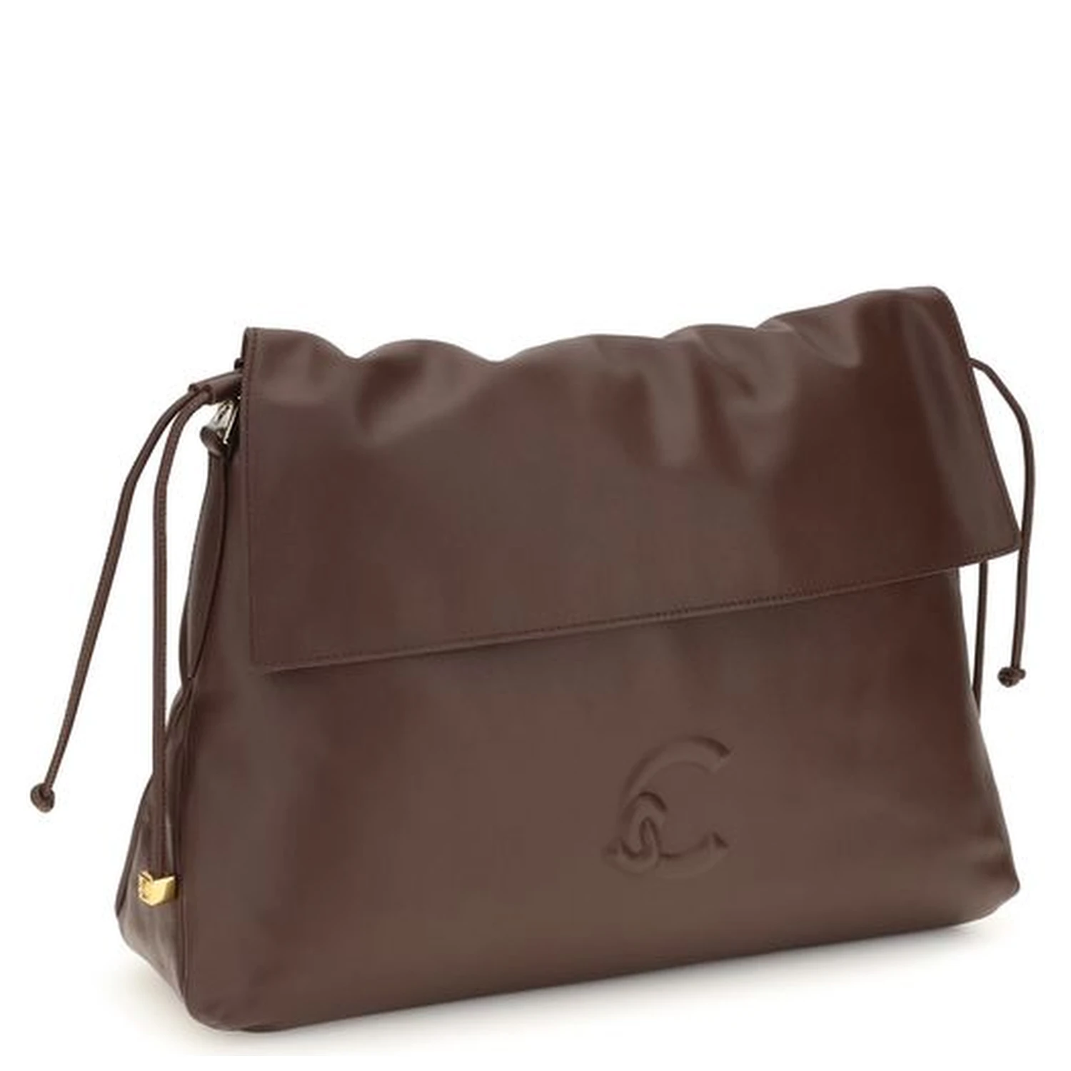 Brown Calf Leather Bos Taurus Shoulder Bag