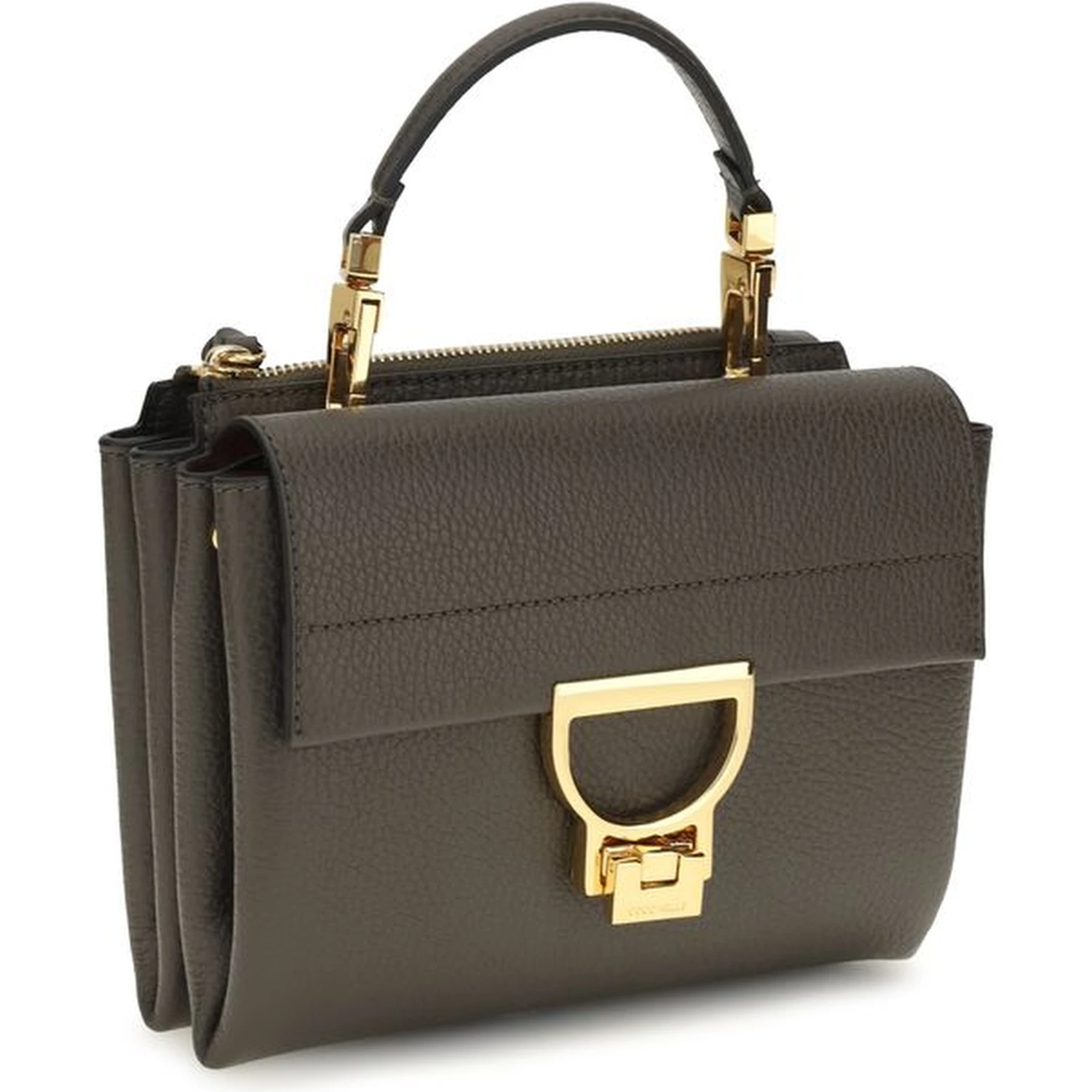 Brown Calf Leather Bos Taurus Handbag