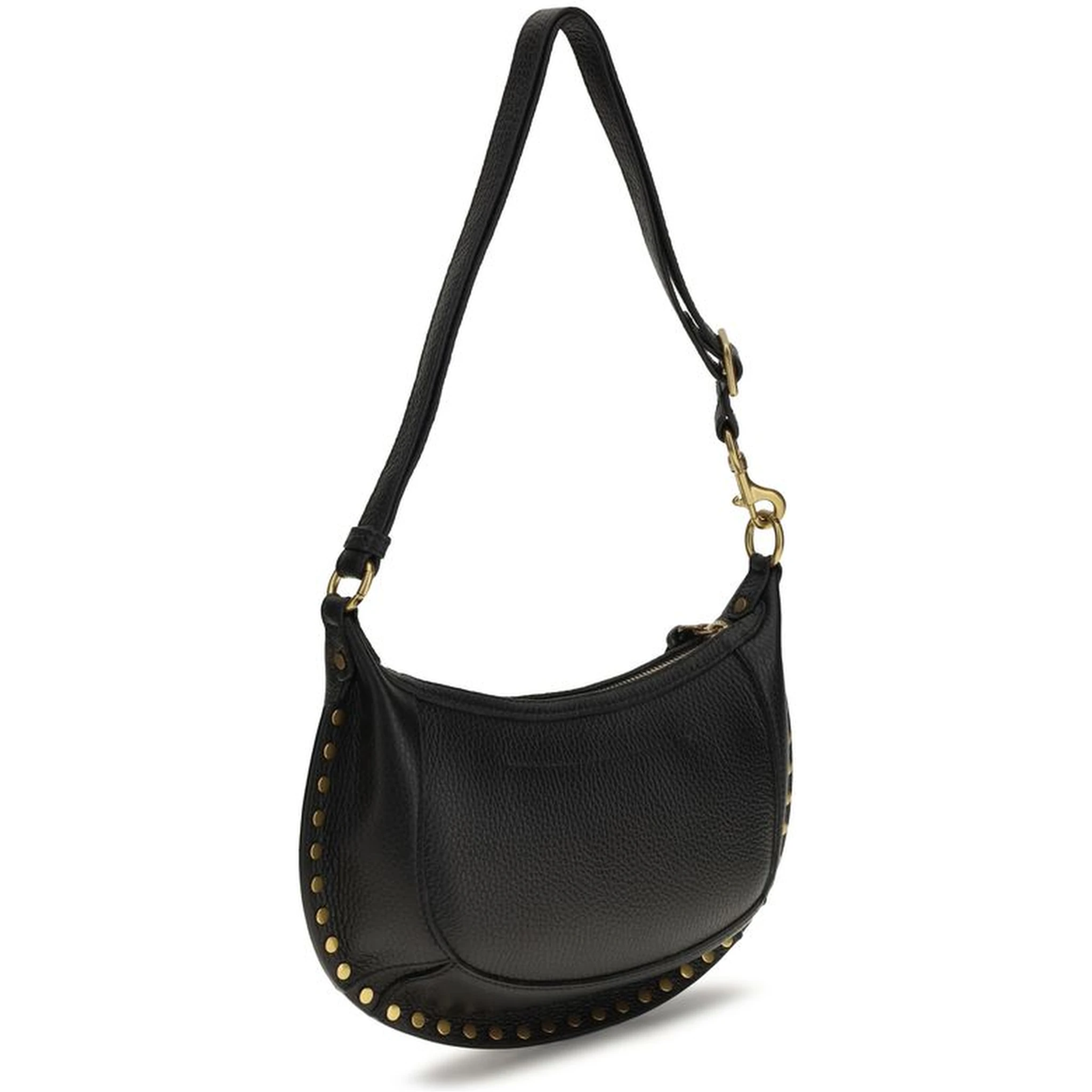 Black Calf Leather Bos Taurus Shoulder Bag